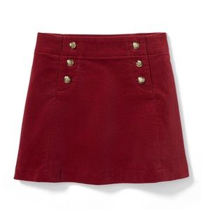 Cranberry Corduroy Toddler skirt